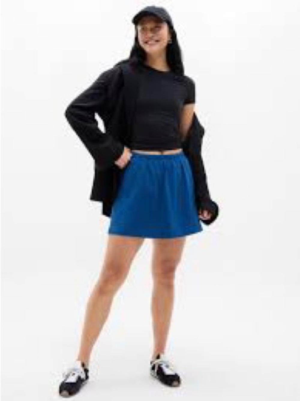 NWT Athleta MVP Skort Marine Blue Women’s XL Tennis Golf Casual Athleisure